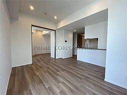 東急東横線 都立大学駅 徒歩11分の賃貸マンション 8階2LDKのリビング/ダイニング