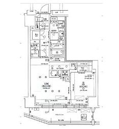 オープンレジデンシア池尻大橋 1LDKの間取図画像