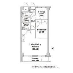 COMFORIAたまプラーザ 1SLDKの間取図画像