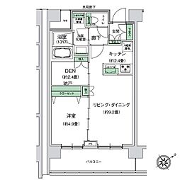 スタイリオ梶が谷 1SLDKの間取図画像