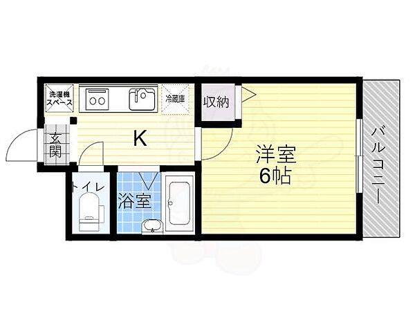 エクレイム南荻窪 ｜東京都杉並区南荻窪４丁目(賃貸マンション1K・2階・18.50㎡)の写真 その2