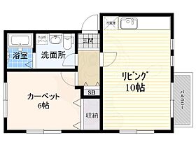 ビラ北町  ｜ 東京都武蔵野市吉祥寺北町１丁目（賃貸アパート1LDK・1階・40.56㎡） その2