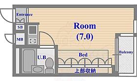 VILLA CASCADE  ｜ 東京都武蔵野市境南町２丁目（賃貸マンション1R・2階・16.50㎡） その2