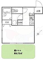 MAC西久保コート  ｜ 東京都武蔵野市西久保３丁目（賃貸マンション1K・1階・23.37㎡） その2