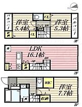 アーバンパーク三鷹  ｜ 東京都三鷹市上連雀６丁目（賃貸テラスハウス3LDK・1階・85.70㎡） その2