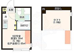 間取図画像 ワンルーム