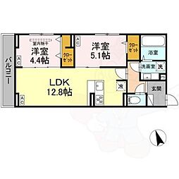 D-PRECIOUS武蔵野 3階/-