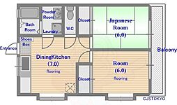 コーポ富士 2階