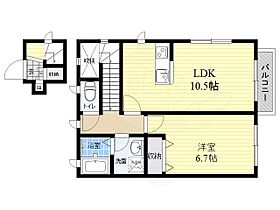 TYハイツ 201 ｜ 東京都小金井市梶野町２丁目（賃貸アパート1LDK・2階・40.00㎡） その2