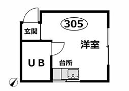 間取図画像 ワンルーム