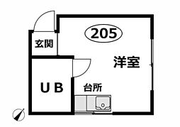 間取図画像 ワンルーム