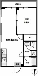 ザ・チェリー・クレスト 1LDKの間取図画像