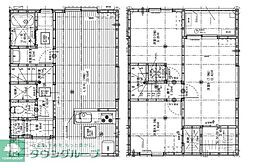 東武野田線 川間駅 バス36分 関宿中央ターミナル下車 徒歩9分の賃貸アパート 1階3LDKの間取り