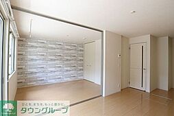 東武野田線 江戸川台駅 徒歩17分の賃貸アパート 1階1DKのリビング/ダイニング