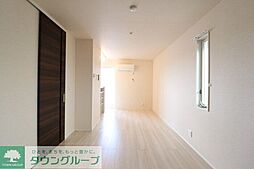 流鉄流山線 鰭ヶ崎駅 徒歩8分の賃貸アパート 3階1LDKのリビング/ダイニング