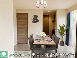 JR常磐線 北小金駅 徒歩20分の賃貸アパート 1階2LDKのリビング/ダイニング