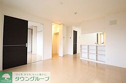 つくばエクスプレス 流山おおたかの森駅 徒歩15分の賃貸アパート 3階1SLDKのリビング/ダイニング