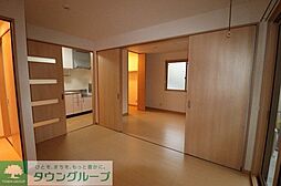 JR常磐線 松戸駅 徒歩9分の賃貸アパート 1階2Kのリビング/ダイニング