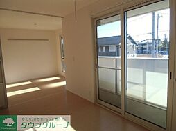 つくばエクスプレス 流山おおたかの森駅 徒歩21分の賃貸アパート 2階2LDKのリビング/ダイニング