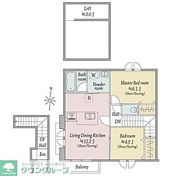 Windsor Court 2LDKの間取図画像