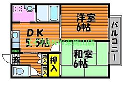 スカイハイツB 1階