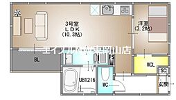 REGALEST藤原光町 3階
