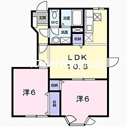 クレストール飛天A 1階/-