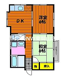 ルミエールドボナール D棟 2階