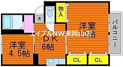 プレジール清水 2階/-