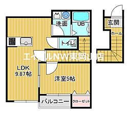 ソラリオ 1LDKの間取図画像
