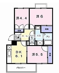 シャルマン竜之口 C 3階