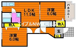 ル・クール邑久D棟 1階/-