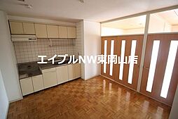 赤田ハイツ 6階3LDKのリビング/ダイニング