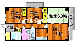間取図画像 3DK