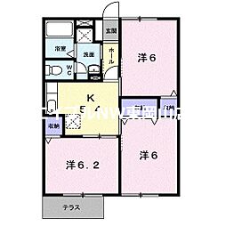 サンシティー臼井Ｃ 1階