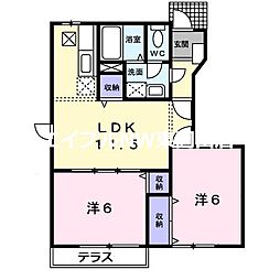 🉐敷金礼金0円！🉐メゾン長船Ｂ