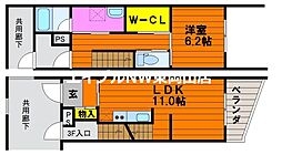 クレル瀬戸Ｎ棟 1階