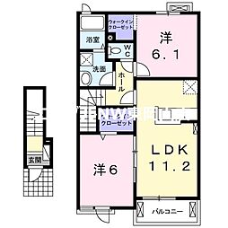 ベルエアＣ 2階