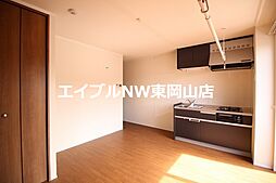 チッタ・デ・雄嶋 2階ワンルームのリビング/ダイニング