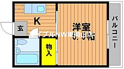 間取図画像 1K