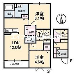 シャーメゾン ノア A棟 2階