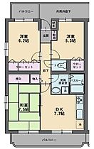 サンエールS 102 ｜ 静岡県駿東郡長泉町下土狩598-47（賃貸マンション3DK・1階・63.53㎡） その2