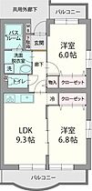 アビタシオンB 301 ｜ 静岡県三島市谷田489-3（賃貸マンション2LDK・3階・53.20㎡） その2