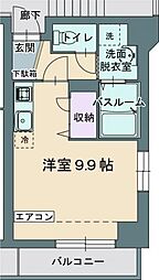 間取図画像 ワンルーム