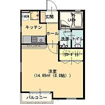 アヴァンセ・イシハラ 207 ｜ 群馬県太田市石原町（賃貸アパート1K・2階・27.94㎡） その2