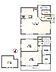 間取り：2LDK+小屋裏収納