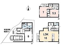 山科区竹鼻立原町 新築一戸建て