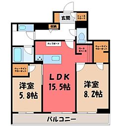 東武宇都宮駅 16.4万円