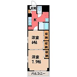 宇都宮駅 6.5万円