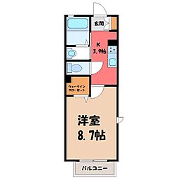 結城駅 5.3万円